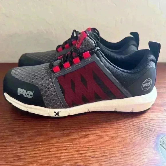 Timberland Pro Radius Knit Composite Safety Toe Work Shoe Sneaker Women’s 7.5 W - Picture 8 of 12